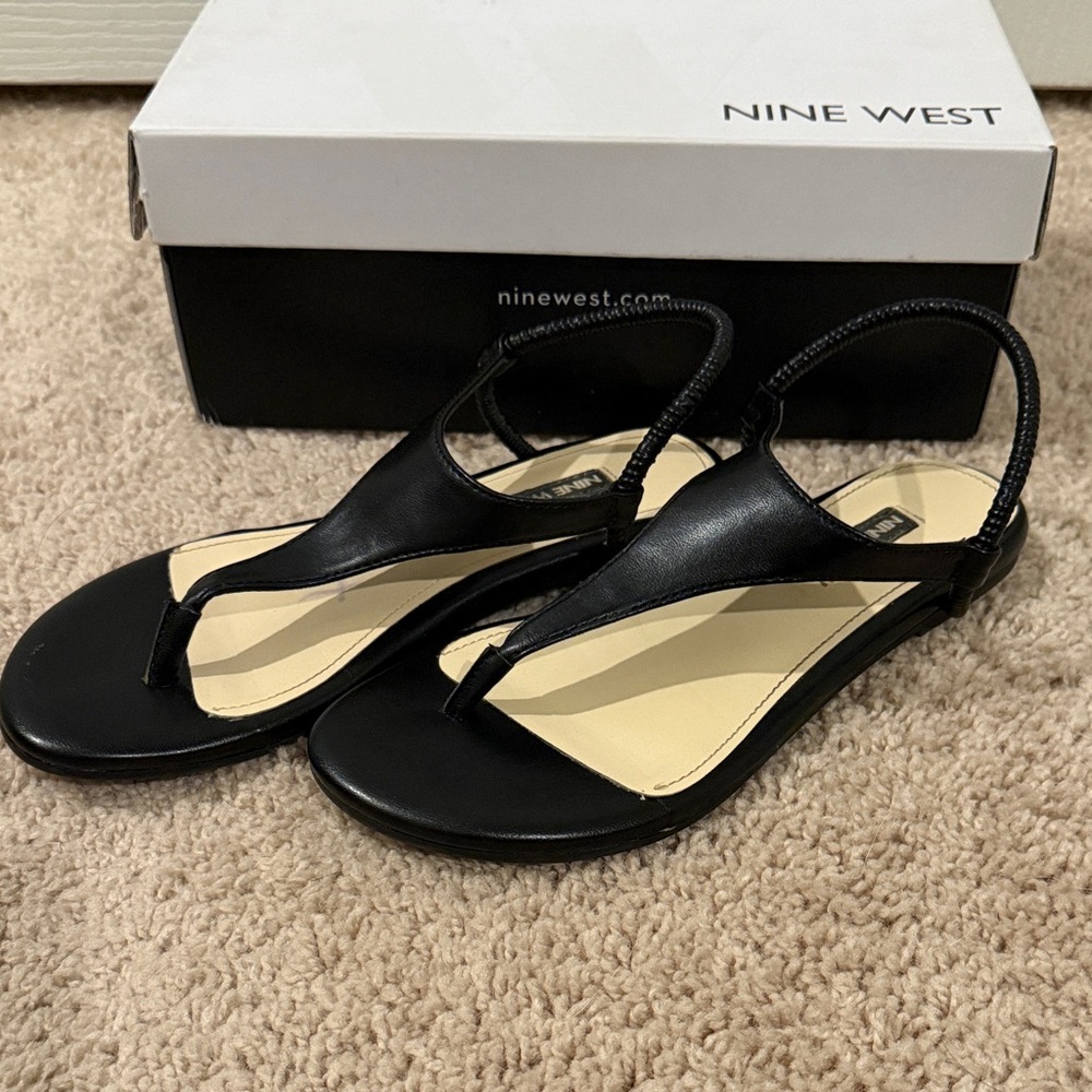 Nine West Black Women's Sandals